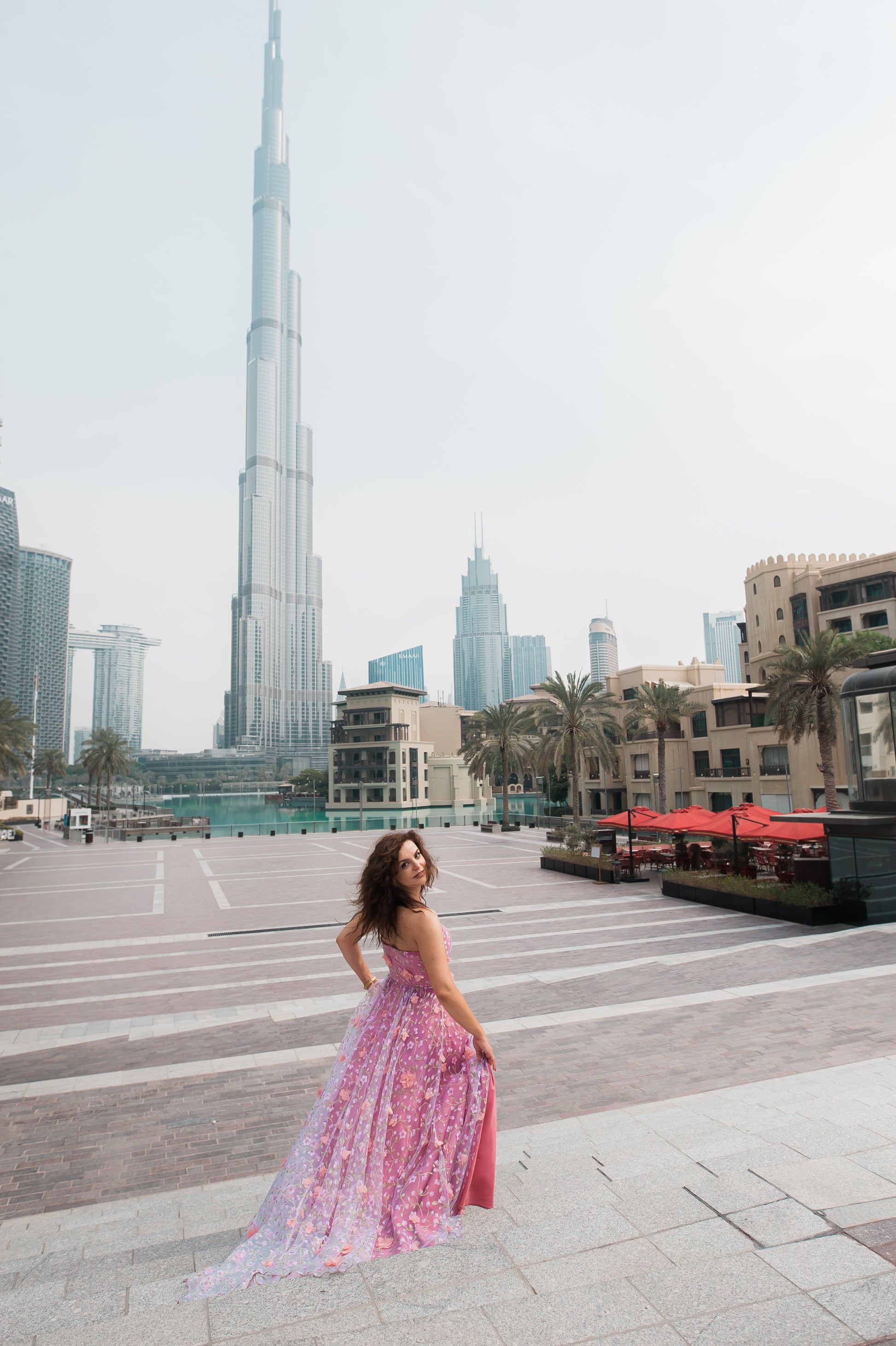 Blush Bloom Gown – Dubai Capsule Collection