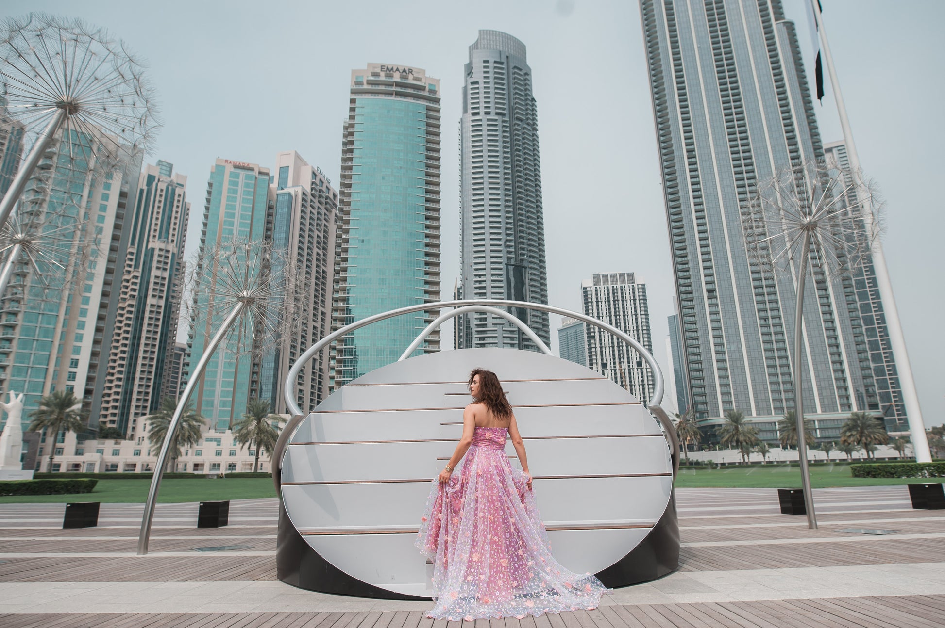 Blush Bloom Gown – Dubai Capsule Collection