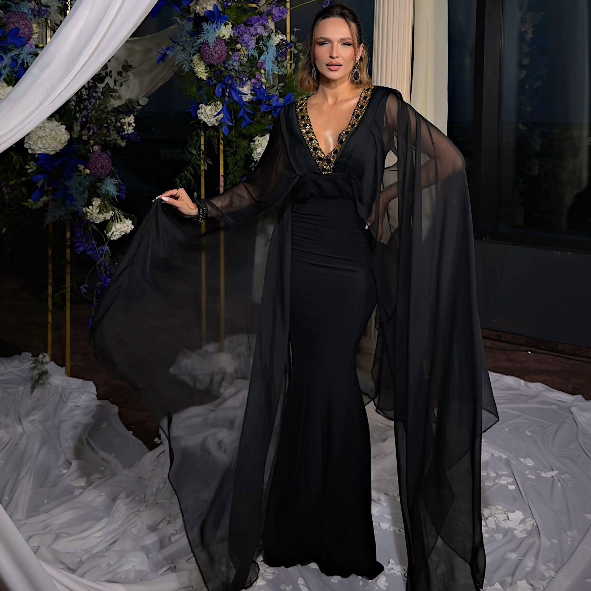 Midnight Mirage Top – Dubai Capsule Collection