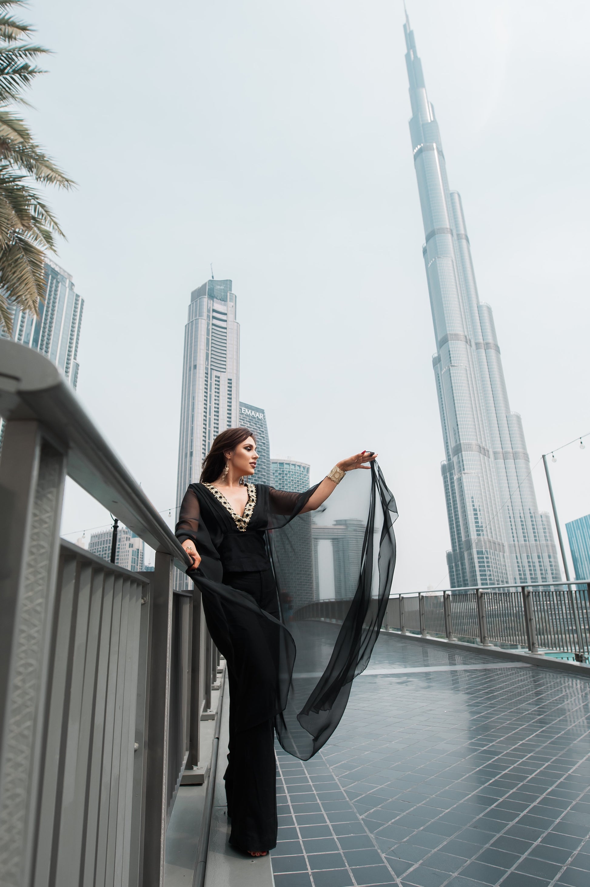 Midnight Mirage Top – Dubai Capsule Collection