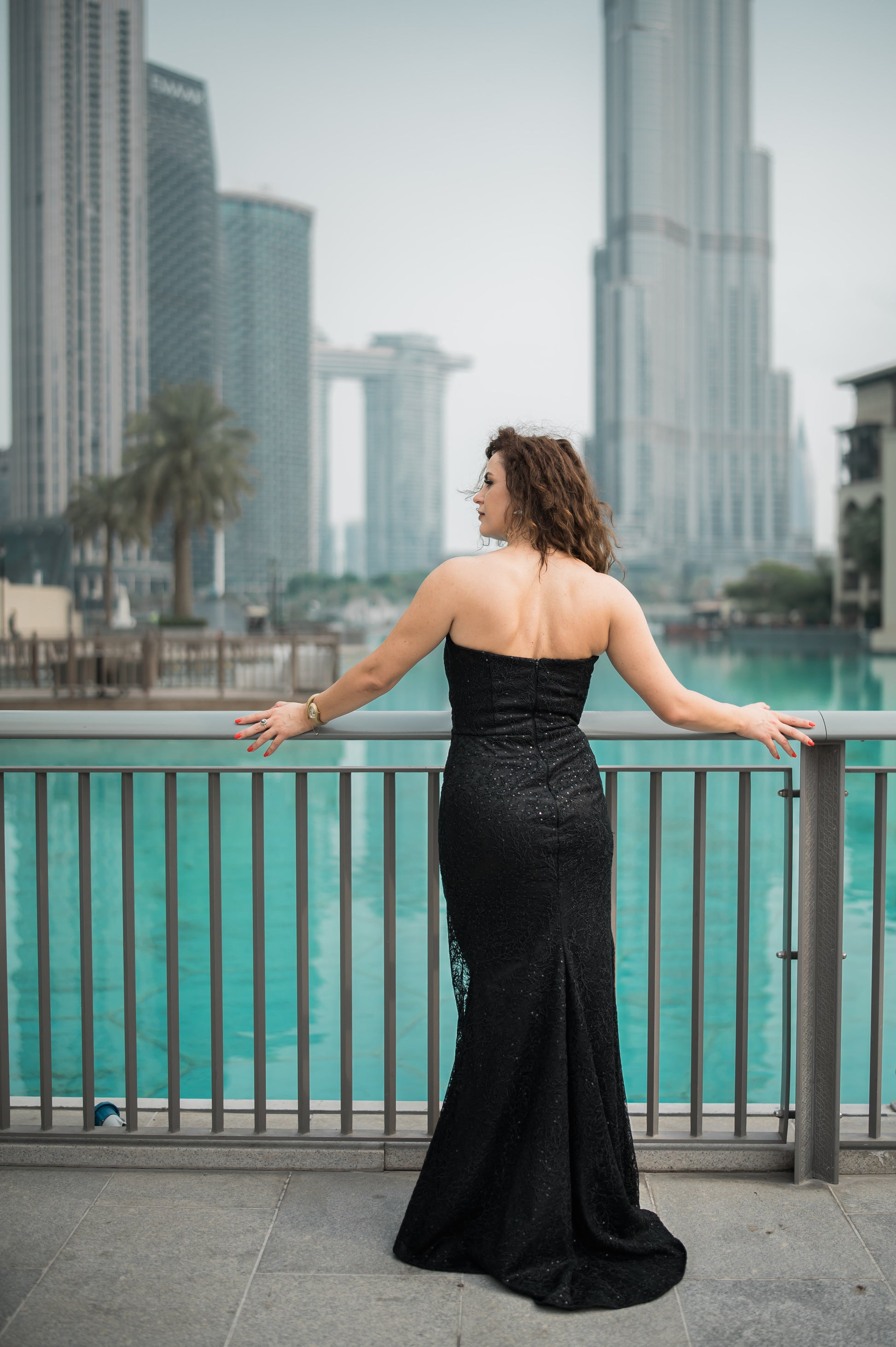 Noir Eternelle Gown – Signature Lace Edition