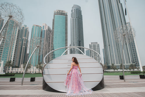 Blush Bloom Gown – Dubai Capsule Collection